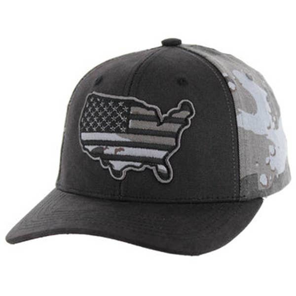 Boné de Lona dos EUA com Fivela Prateada – Tamanho Único por atacado de S & J Gift Inc