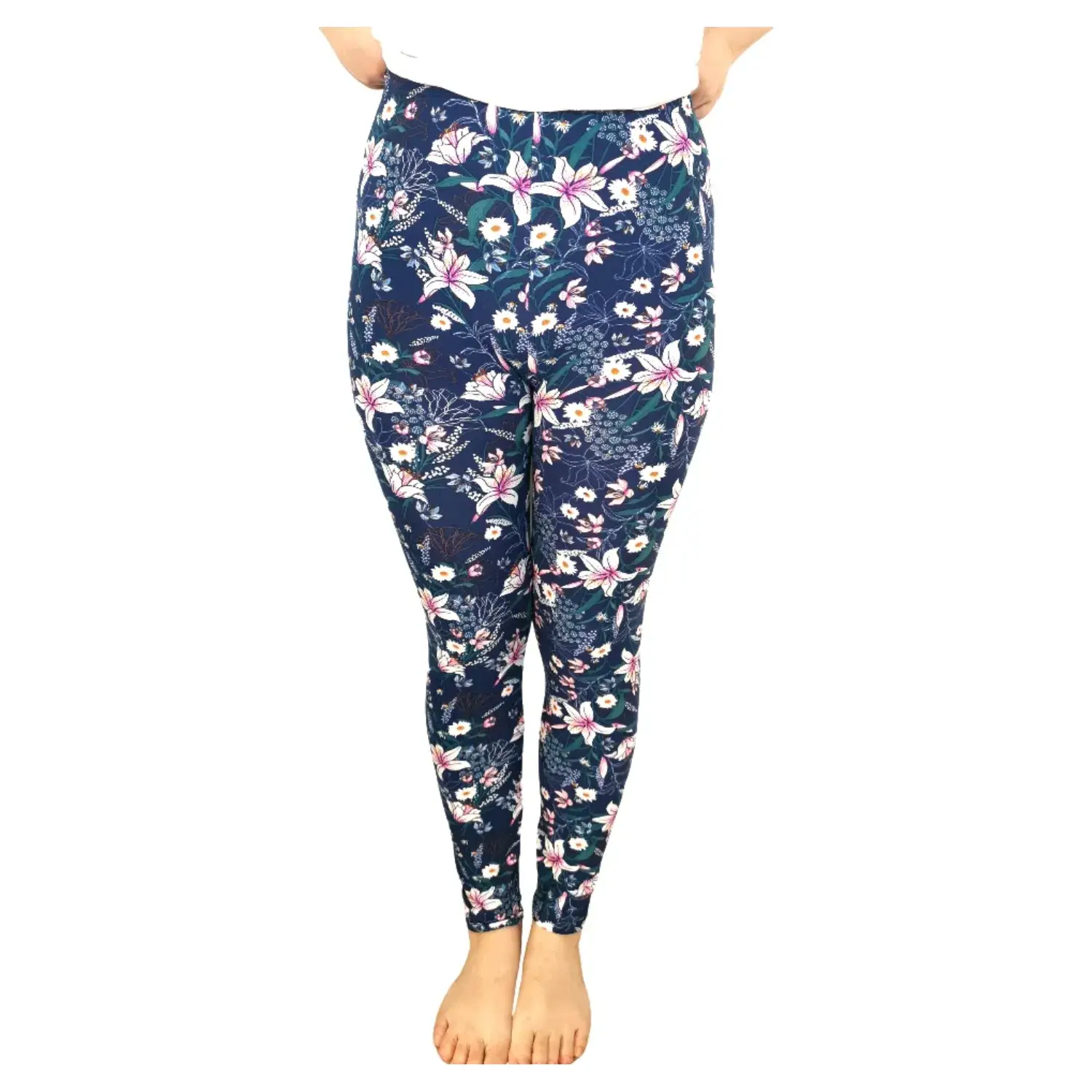 Superbia – wholesale Fashion leggings – Women's – Superbia Super Soft Leggings High Waist (Large Size 14-22)35