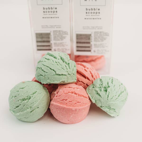 The Fresh Wife Soap Company - Wholesale Bubble Bath - Mini Bubble Scoops - Watermelon