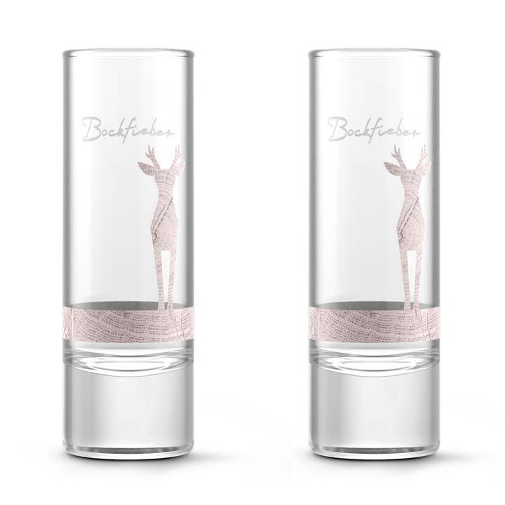 Vaso de chupito Bockfieber para venta al por mayor de Bockfieber