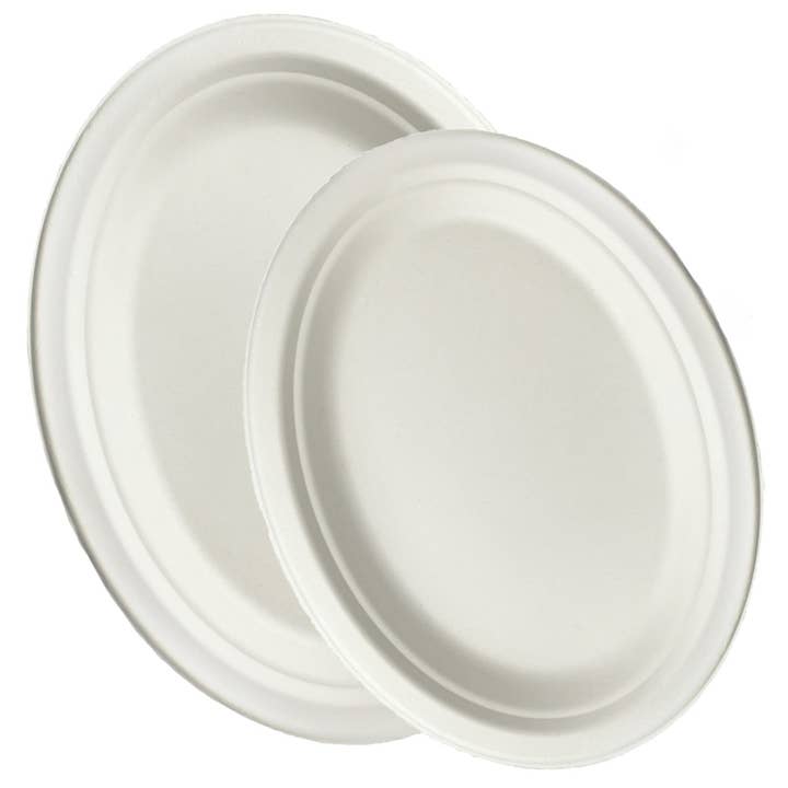 Baggase Oval Platters for wholesale by Brheez