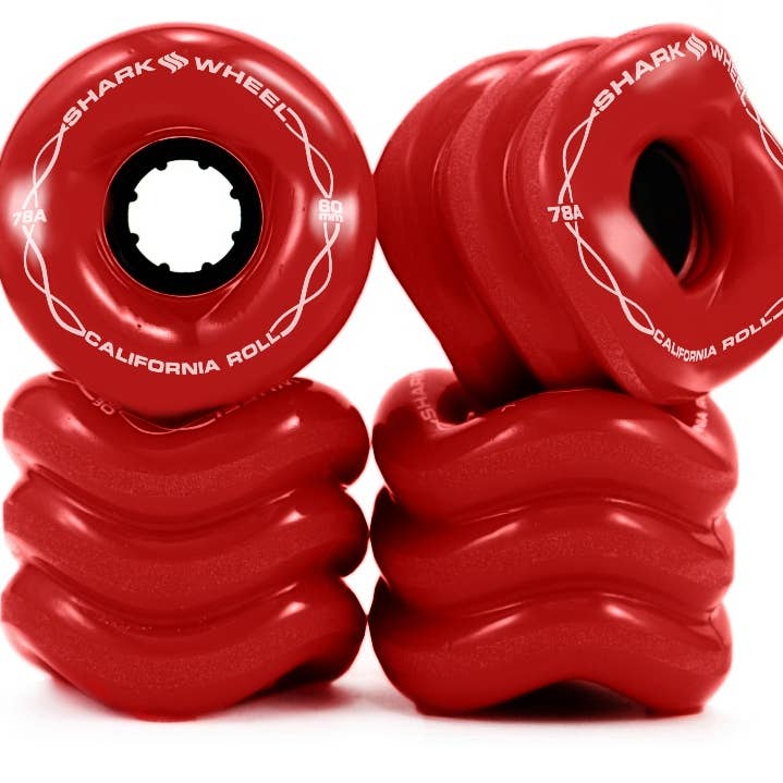 Shark Wheel - Wholesale Sporting accessories - Shark Wheel 60mm Skateboard Wheels (California Rolls)6