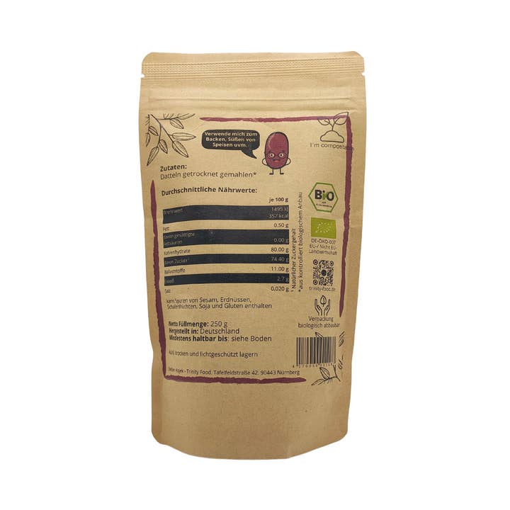 Trinity Food - Wholesale Dried Spice - Date sweet organic1