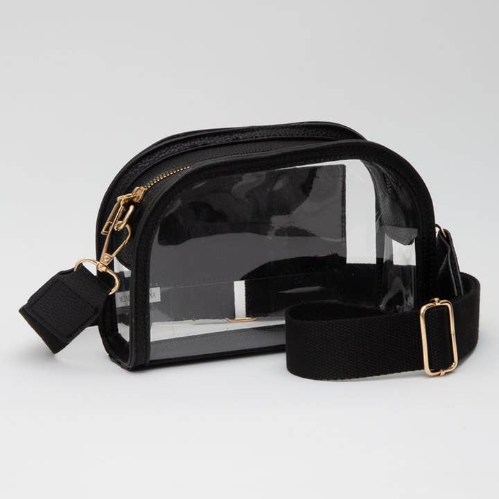 Sensibling Corp. - Wholesale Crossbody Bag - Women's - Faux Leather Transparent Crossbody Camera Bag11