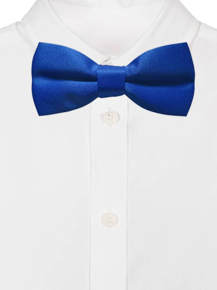 CLASSIC ELECTRIC BLUE BOY'S BOW TIE for wholesale by Josvil