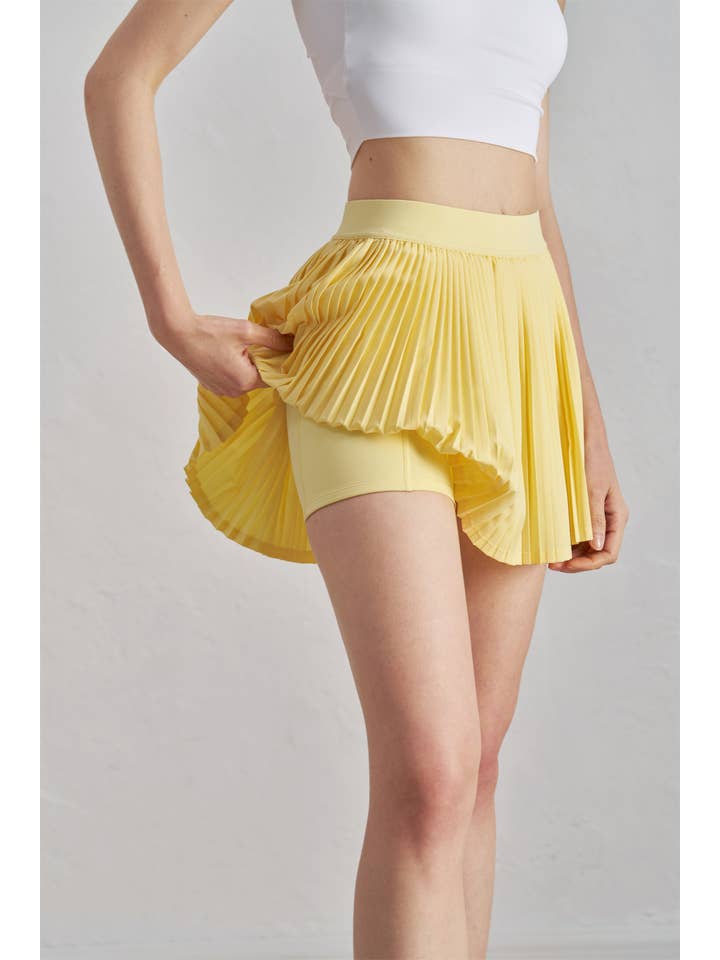 91thelabel - Wholesale Athletic Skirt - Women's - Daisy Pleated Tennis Skirt