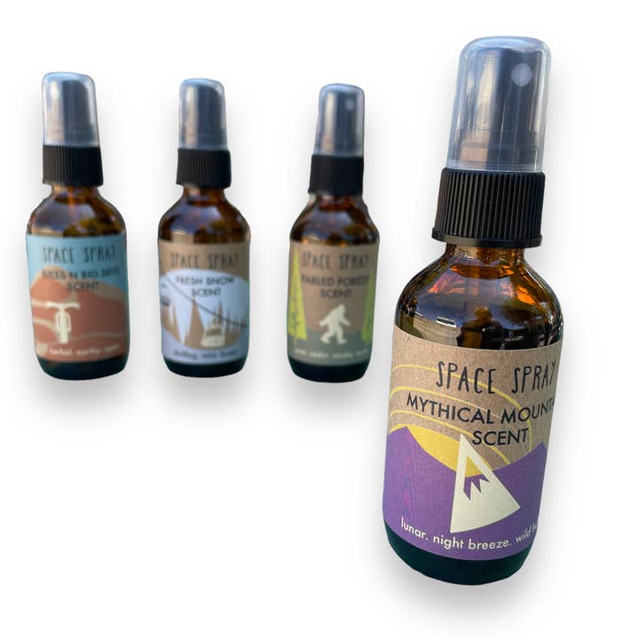 Mythical Mountain Scent Space Spray for wholesale by Sweet Pea Cole