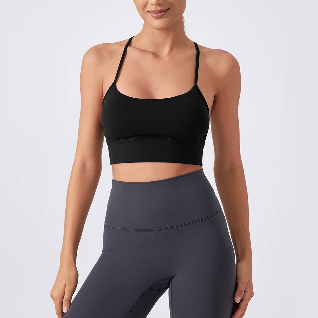 Sodalemon – Sutiã desportivo - Mulher por atacado – Top de Yoga Feminino com Bojo, Costas em Y e Tecido Elástico Respirável23