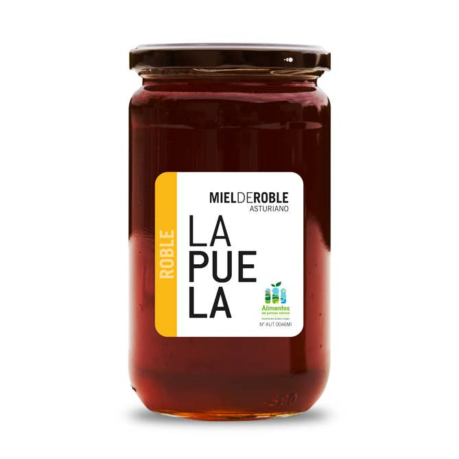 Crystal Oak Honey - 750g for wholesale by Miel La Puela