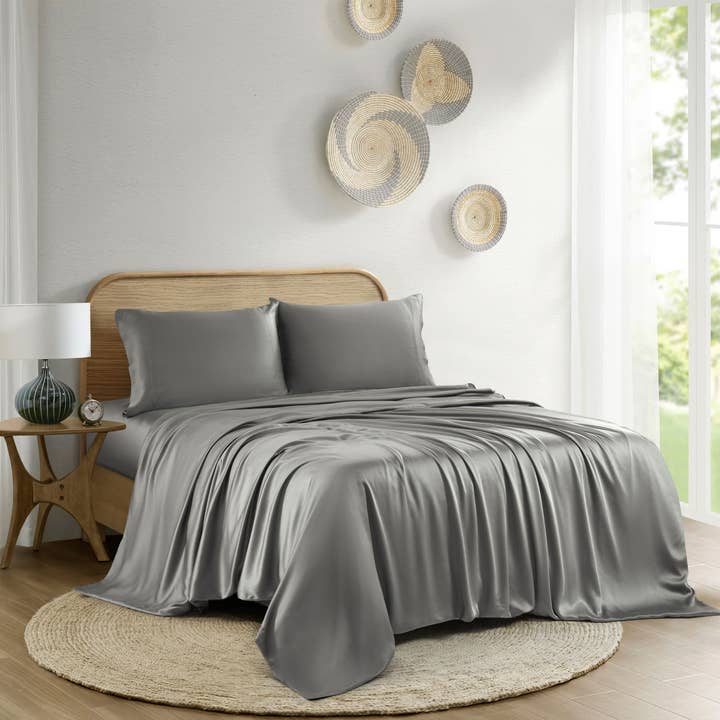 LivingTaste Home Inc - Wholesale Sheet Set - Tencel Bed Sheet 4-Piece Set