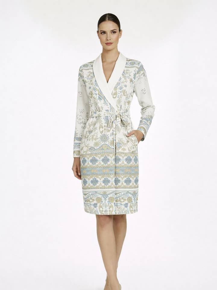 Marelia Hvid Kort Badekåbe for engroshandel hos Wrap Up by VP