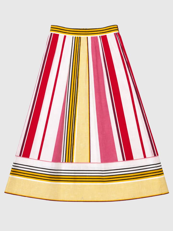 LONG SKIRT RAMIRO belinda multicolor for wholesale by An'ge