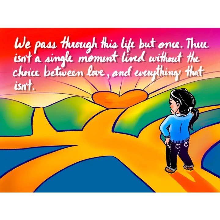 Choose Love for wholesale by Postcards From Within