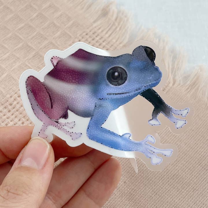 Coqui Clear Sticker for wholesale by A Calculated Mess, LLC