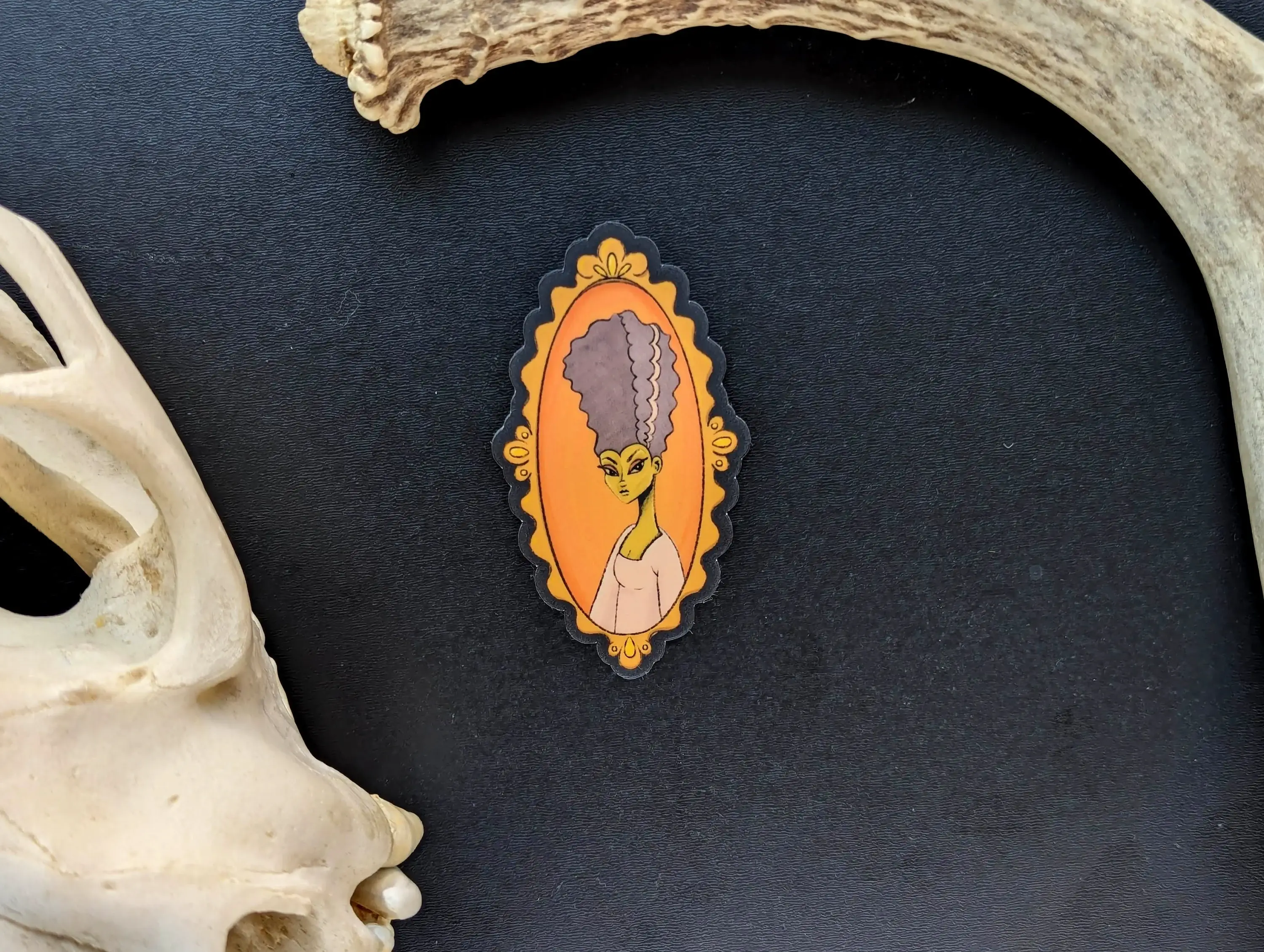 Ham Eye Am - Wholesale Sticker - Gothic Gallery Wall Vinyl Stickers of Monsters and Vignettes5