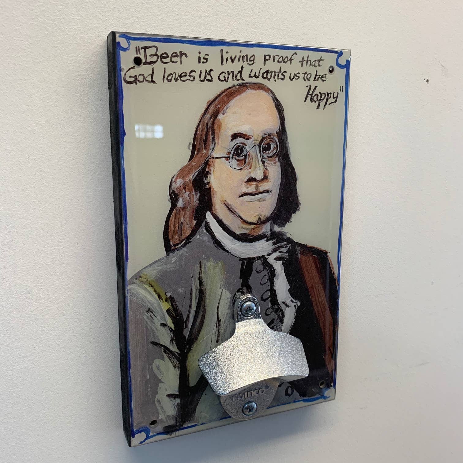 SWEET ART ATTACK - Wholesale Bottle/Wine Opener - Ben Franklin3