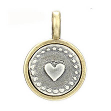 Hjärta-prickar charm för wholesale av Marmalade Jewellery