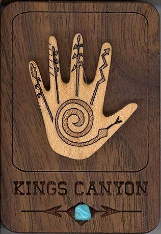 Woodcutts Inc. - Wholesale Magnet - Hand with Spiral Magnet0