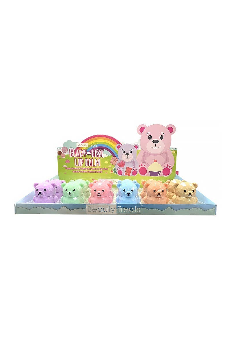 PINEAPPLE Beauty – Großhandel Lippenbalsam – Beauty Treats 665 Beary-Best Lippenbalsam, 24 Stück1