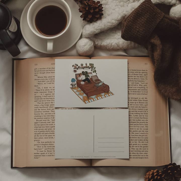 O pacote de cartões postais de carinho por atacado de The Seasonal Pages