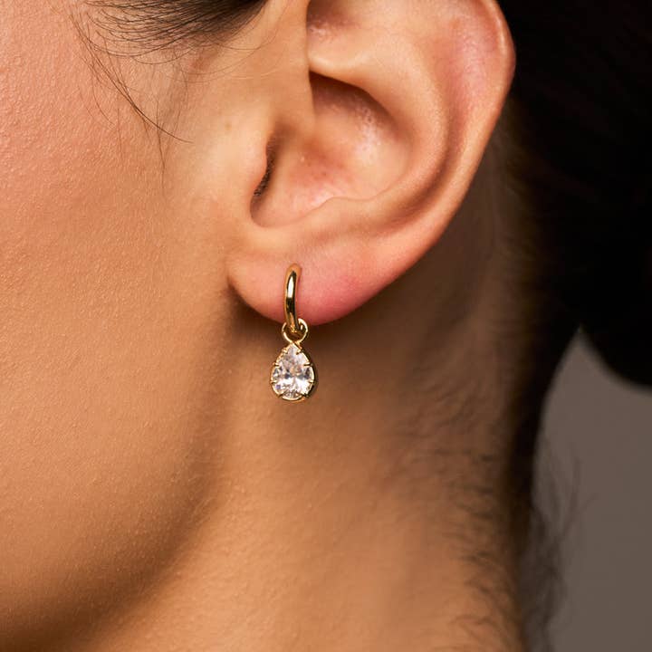 Lili Claspe - Wholesale Dangle Earrings - Estelle Pear Drops5