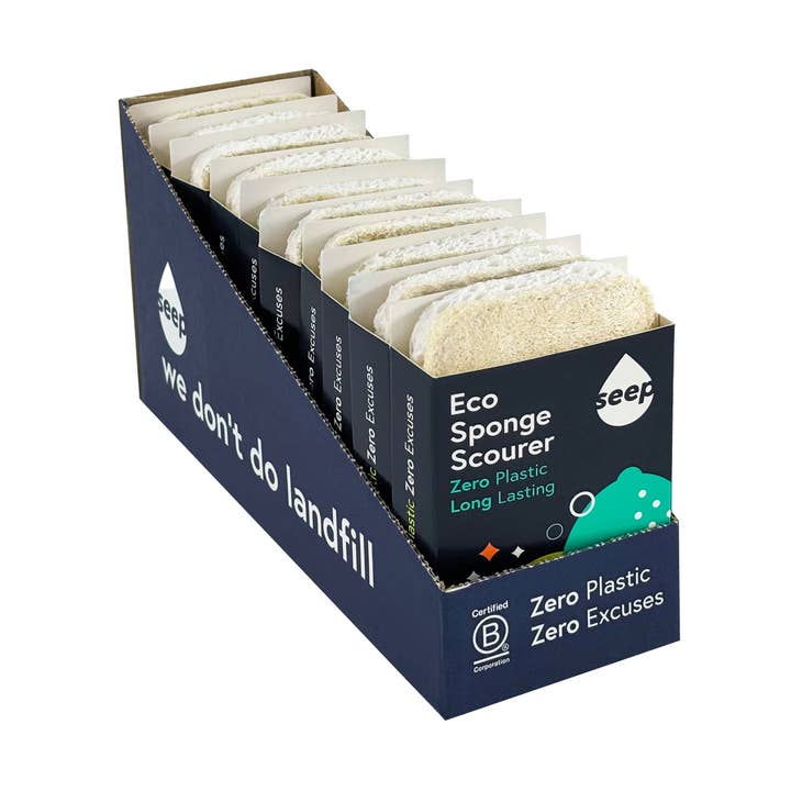 Seep Eco Sponge Scourer - Case of 10 for wholesale by Seep
