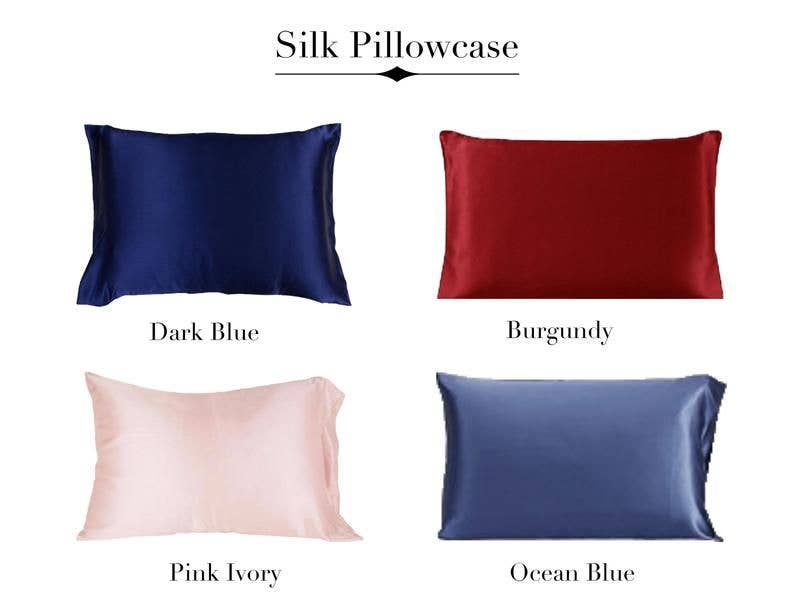 Moonberry Silk – wholesale Bedding pillowcase/sham – 22 Momme Pure Mulberry Silk 2-in-1 Fitted/Flat Sheet and 2 Silk Pillowcases Set12