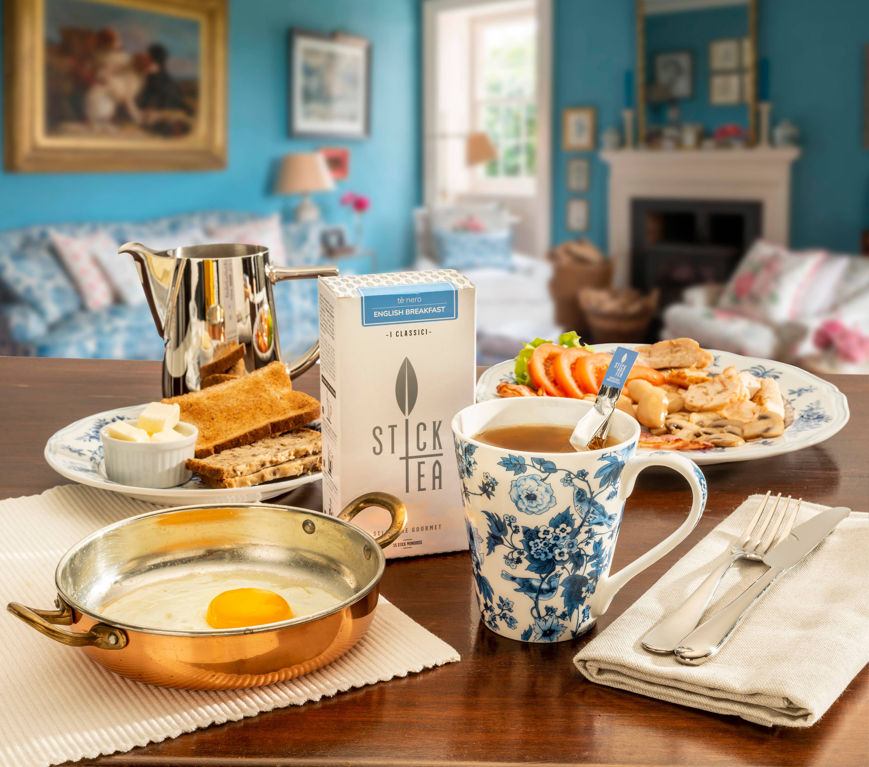 STICK TEA - BO s.r.l. - Vente Sachets de thé - Stick Tea English Breakfast - 12 dosettes1