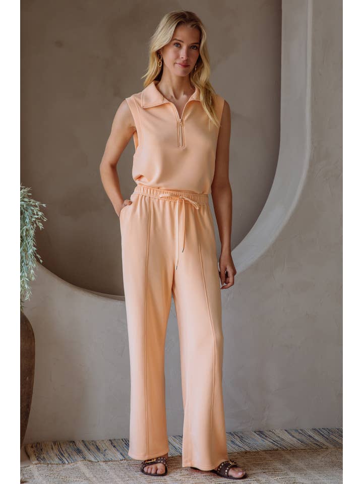 SKIES ARE BLUE - Wholesale Pants - Women's - Soft Modal Easy Pull Up Pants20