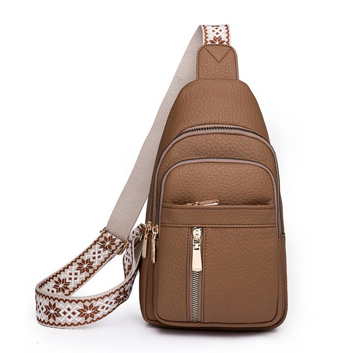 Wholesalesir - Wholesale Crossbody Bag - Women's - Retro Versatile PU Crossbody Bag