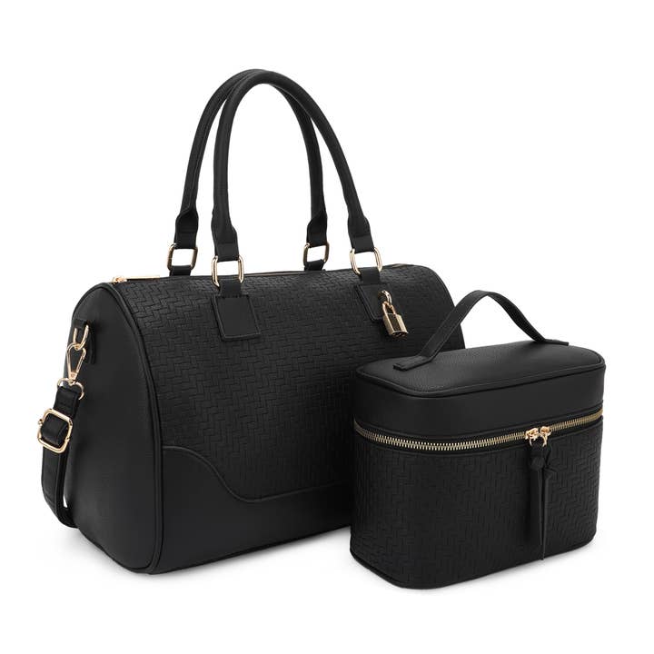 KAYLA+AVA - Wholesale Mommy & Me Sets - Makayla 2 in 1 Speedy Bag with Vanity Bag "Mommy and Me" Set