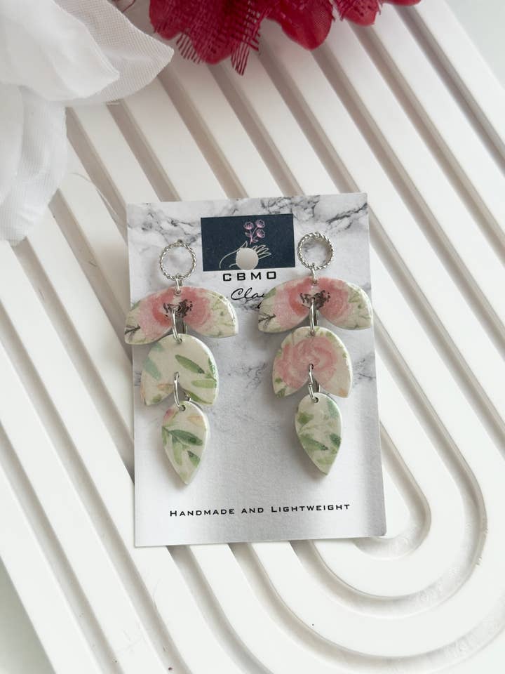 Floral de 3 Niveles Colgante (Edición Limitada) para venta al por mayor de ClaybyMO