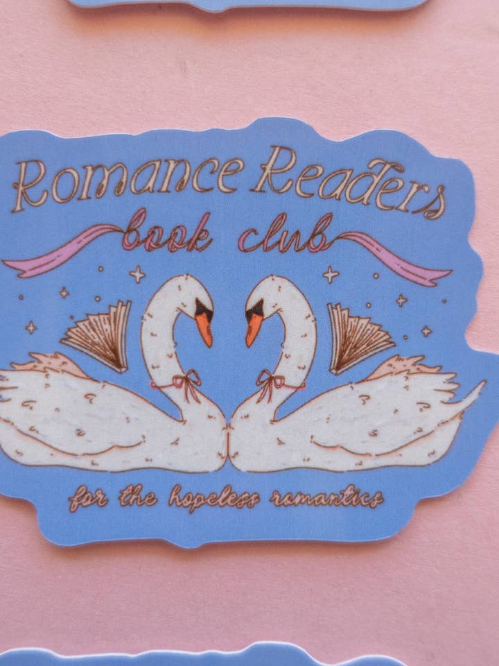 Romance Club Sticker voor wholesale door Jollie Ollie Designs