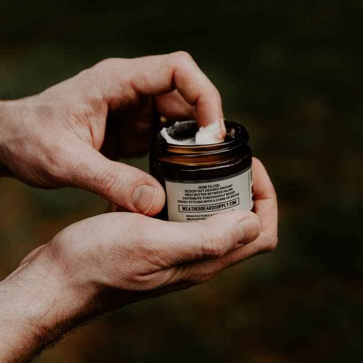 Weatherbeard | Beard Oils, Balms, Butters, & Cologne For Men - Wholesale Beard Conditioner - Northern Wind Beard Butter - Bergamot, Cedar, Lavender7