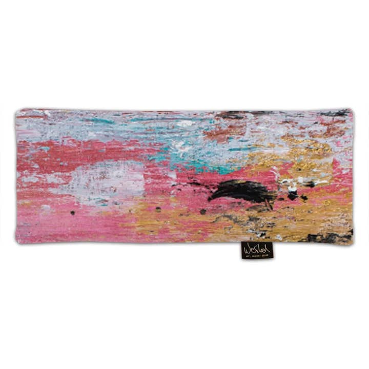 Tarwekussen/Heat Pad in Satijn - Gouden Roze - 40x16 cm voor wholesale door VeteKuddar.online