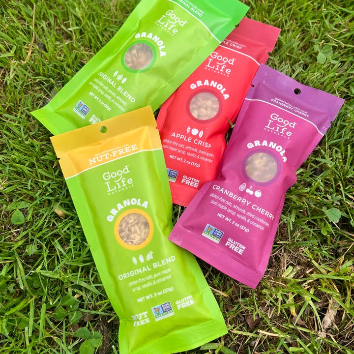 Good Life Naturals - Wholesale Granola - Gluten-Free Granola 2 oz Grab-n-Go Variety Pack8