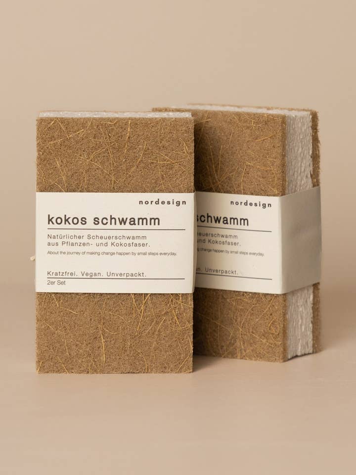 Kokossvamp (i set) för wholesale av nordesign