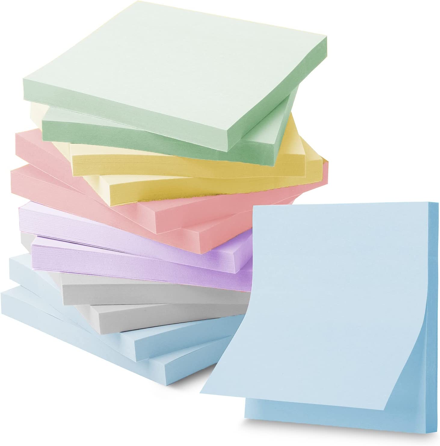 Mr. Pen- Pastel Transparent Sticky Notes, 200 pcs, Bible Sticky