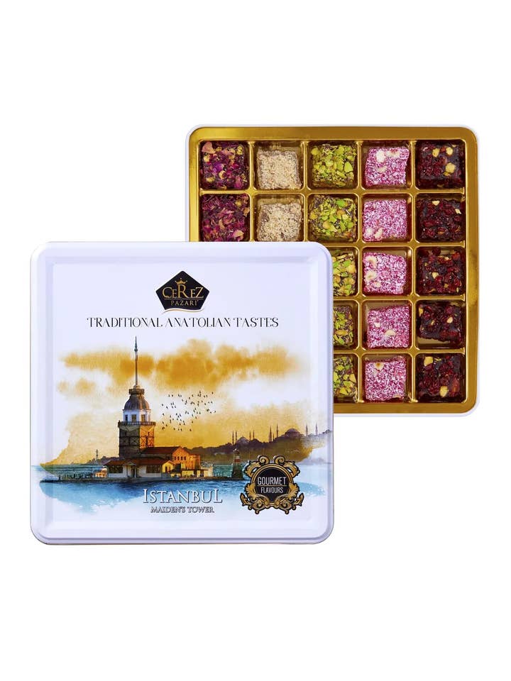 Turkish Delight 500g Blandad Special Pistage, Hasselnöt för wholesale av Pistest