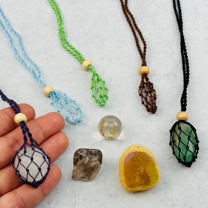 Rock Paradise - Wholesale Pendant/Charm Necklace - Crystal Holder Necklace - You Select Style -