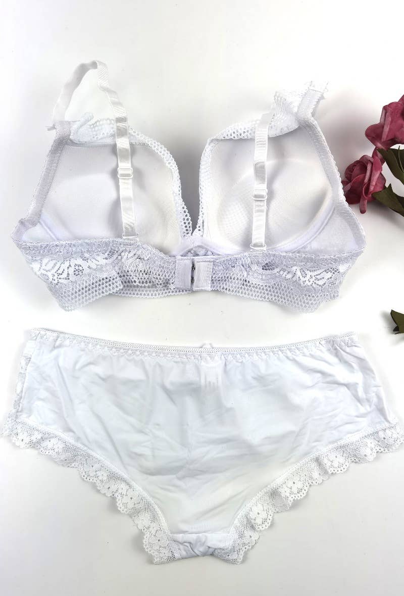 Belle Com'Elle - Wholesale Lingerie Set - Women's - Cup C Bra and Panty Set/AZ160155