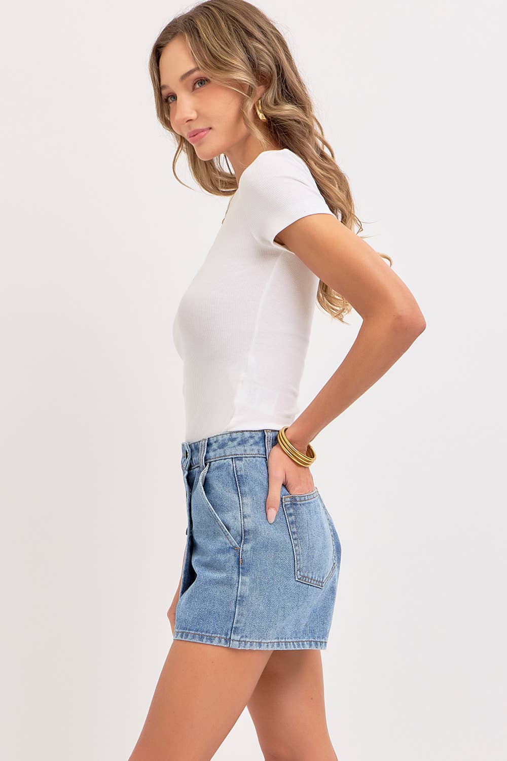 DENIM SKORT for wholesale on Faire16