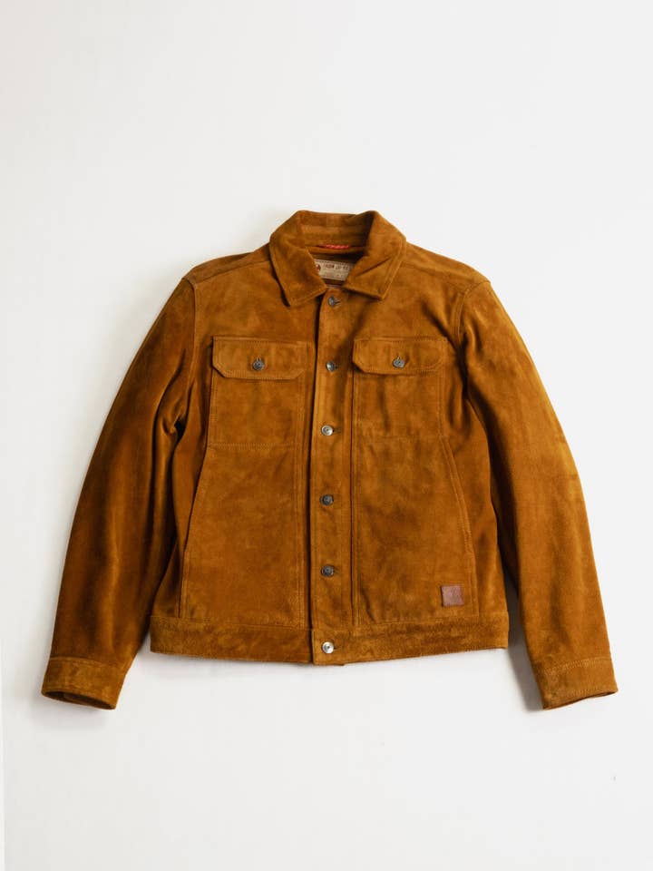 Mechanic Jacket Buffalo Suede for wholesale by Iron & Resin