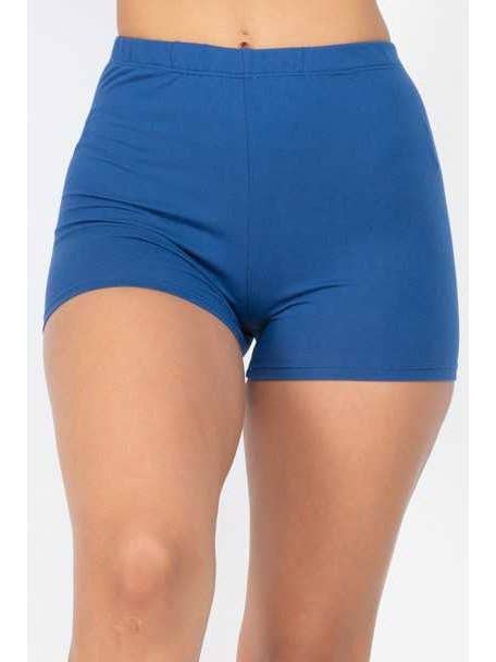 Vanilla Monkey - Wholesale Athletic Shorts - Women's - Basic Solid Biker Shorts11