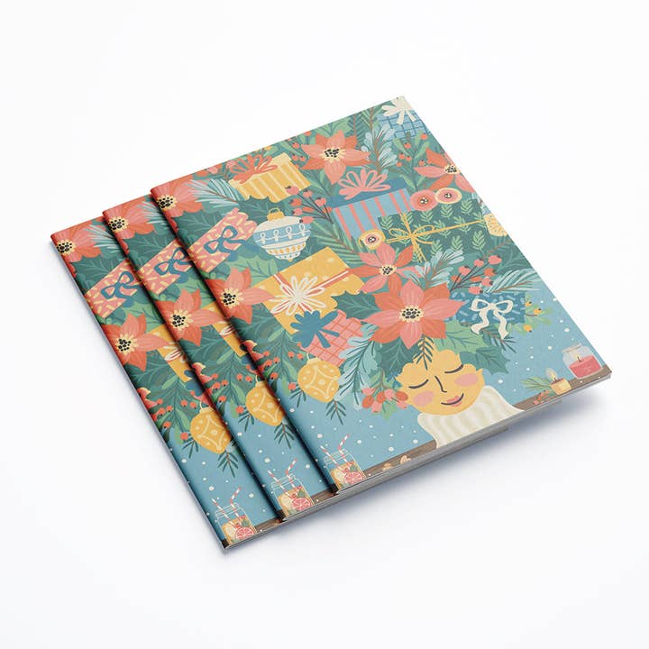 A5 notebook - Christmas spirit for wholesale by Maison Joliette