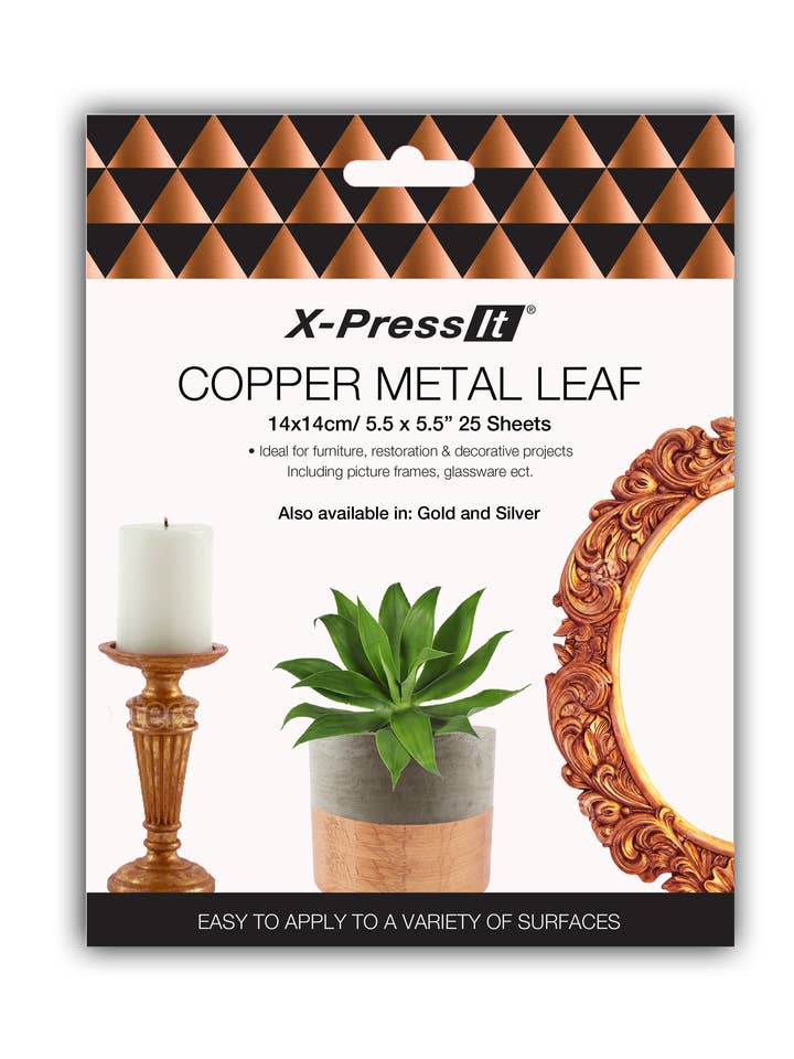 X-Press It Metal Leaft - Copper - 5.5x5.5" (25 Sheets) for wholesale by GCI Stationery