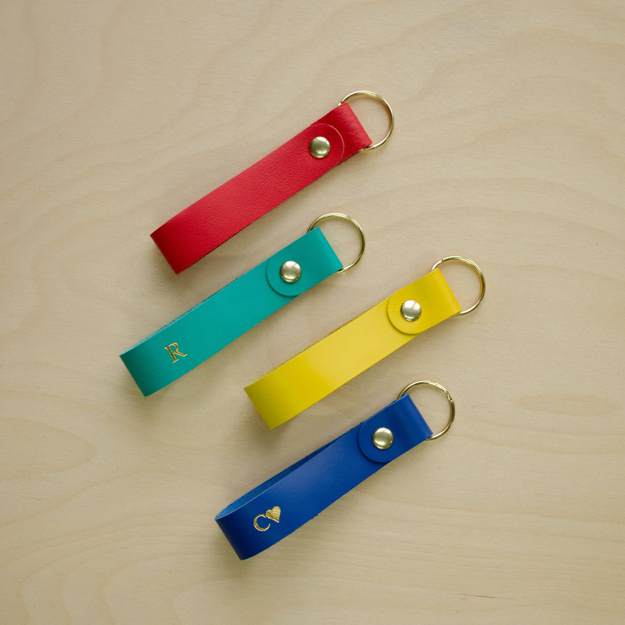 Studio Lowen – wholesale Keychain – Women's – Leather Loop Key Rings15