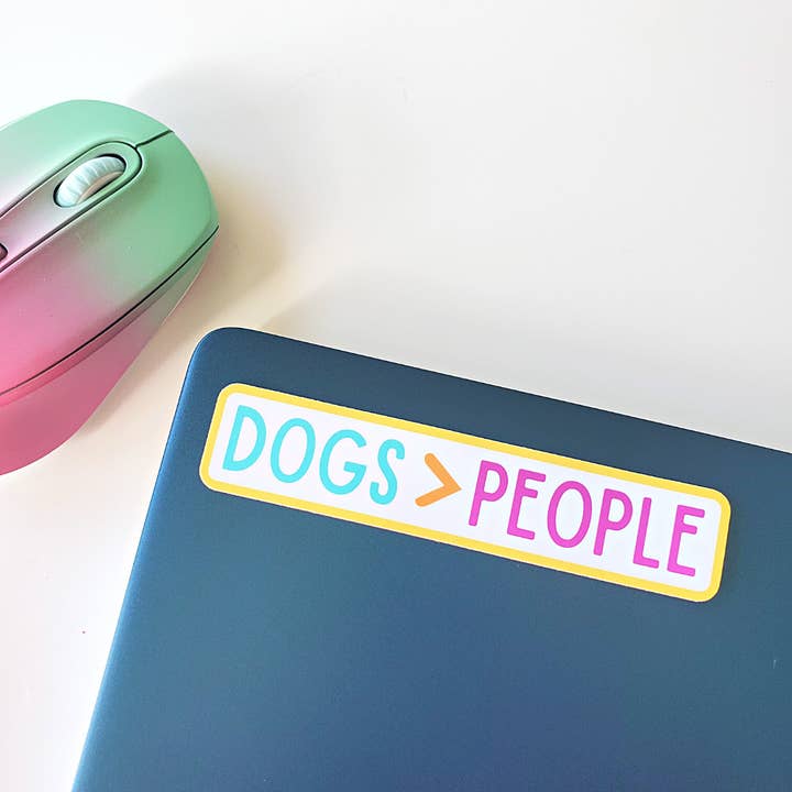Dogs > People Sticker for wholesale by Charlie & the Hound