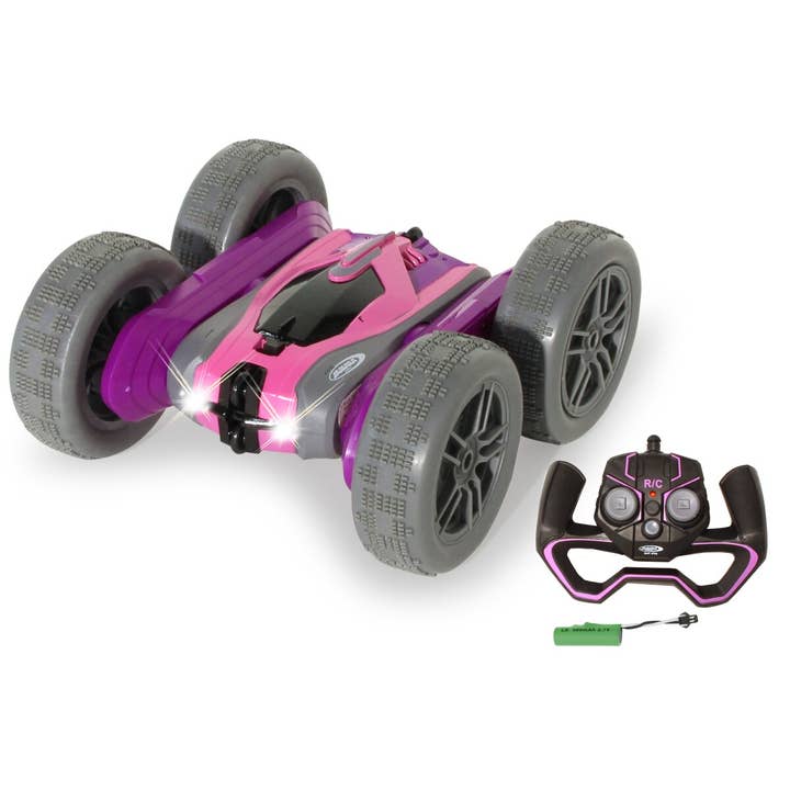 SpinX stuntbil lila-rosa 2.4GHz för wholesale av mhw24