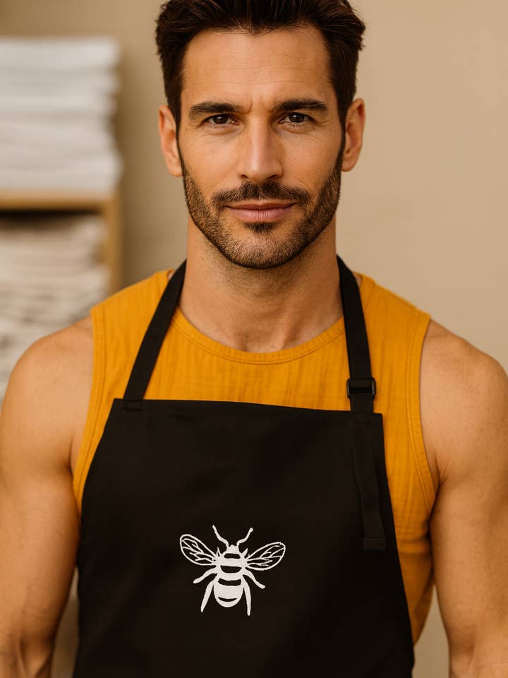 Bee Apron Black and other Purchase Wholesale chef costume. Free Returns & Net 60 Terms on Faire trending on Faire.